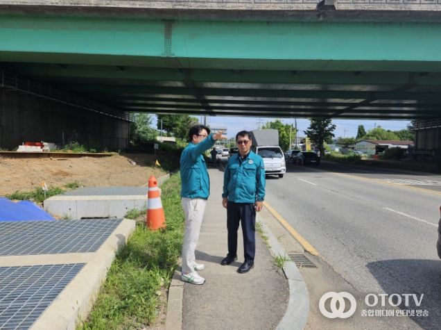 연제찬 시흥시 부시장, 집중호우ㆍ폭염 대비 현장점검 총력