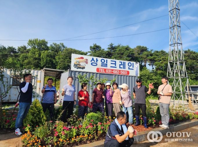 2024년 현덕면 행복정원단, 마을회관 행복정원 조성