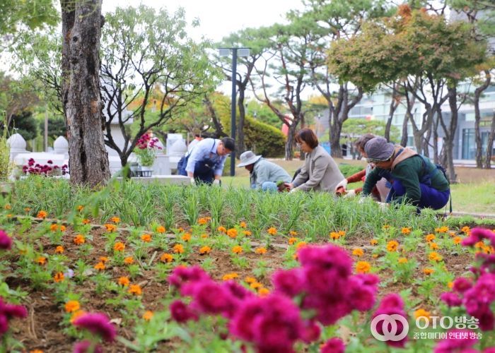 수원특례시 조경협회-손바닥정원단,「팔달구 거점정원」조성