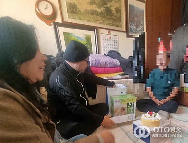 수원시 팔달구 지동, 홀몸 어르신 생신 축하 가정방문