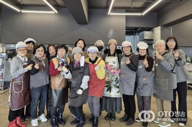 수원시 장안구 파장동, 사랑의 도시락 봉사현장 격려방문