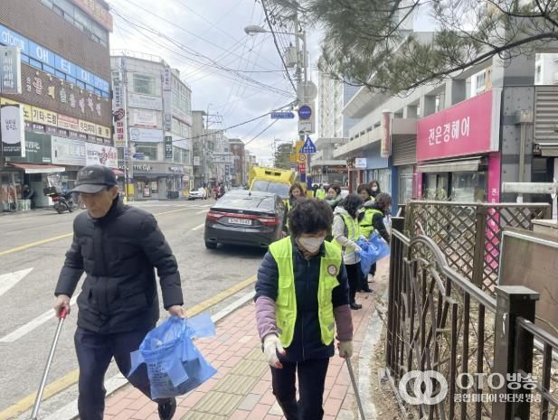 수원시 권선구 권선1동, 쓰레기 무단투기 자율단속 실시