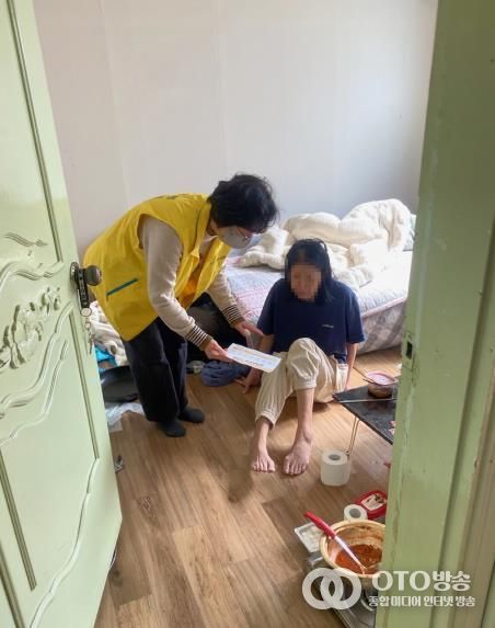 수원시 팔달구 화서1동, 새빛돌봄(누구나) 홍보 진행