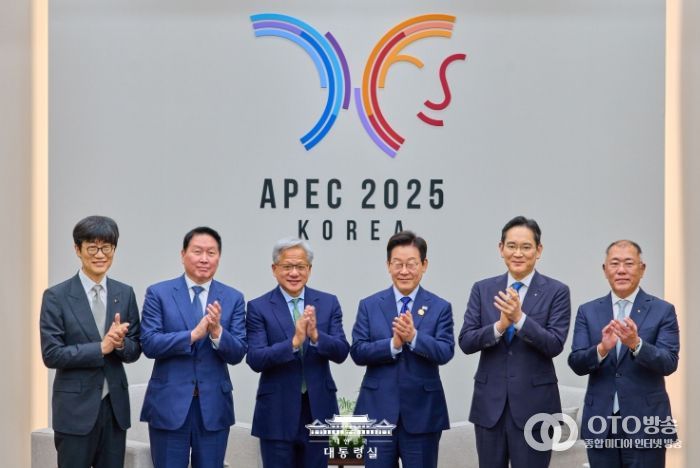 젠슨 황 엔비디아 대표 접견(대통령실)