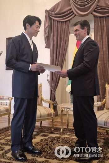 한-볼리비아 사진1(파스 대통령)