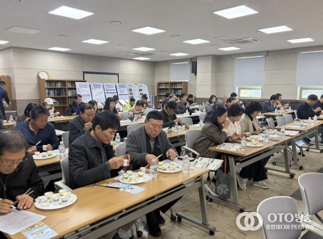 시흥시, 기후변화 대응 쌀 재배품종 전환 식미평가회 추진