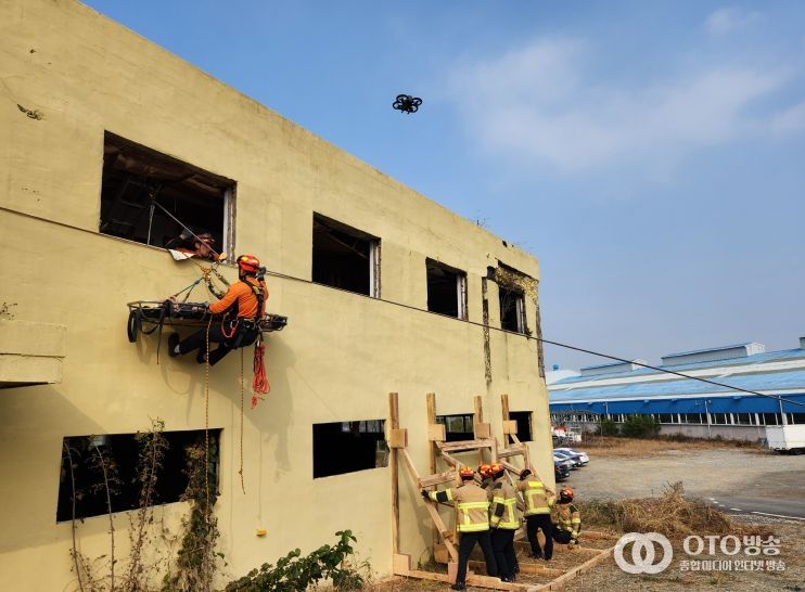 119특수대응단, 14일 천안서 관계기관 합동 훈련