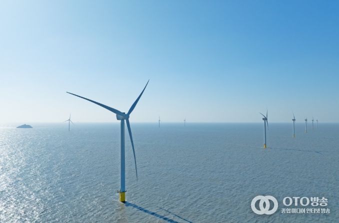 전남 해상풍력 시설