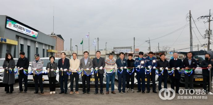 ‘청소면 불러보령’ 공공형 택시 개통식