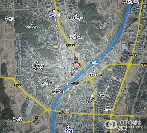 오산시, 궐동2구역 재개발사업 정비계획 결정 및 정비구역 지정