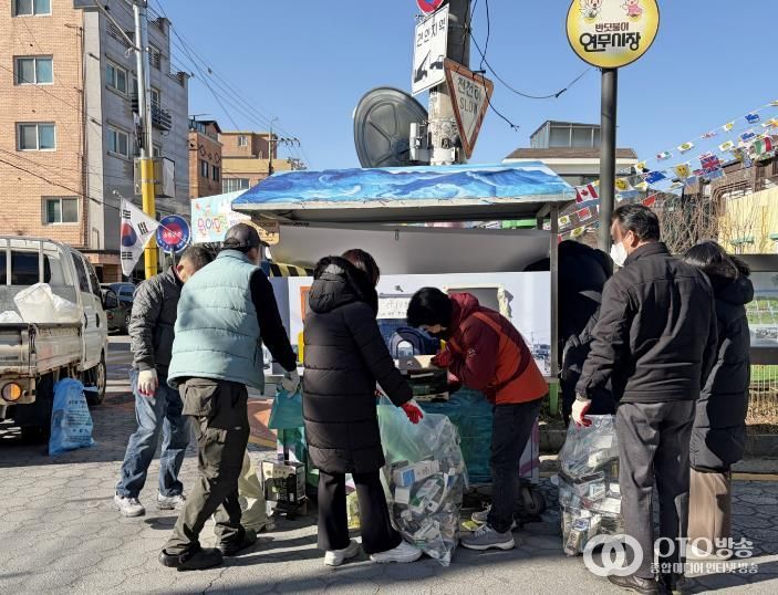 수원시 장안구 연무동, 주민자치회와 함께 생활폐자원 집중수거 실시