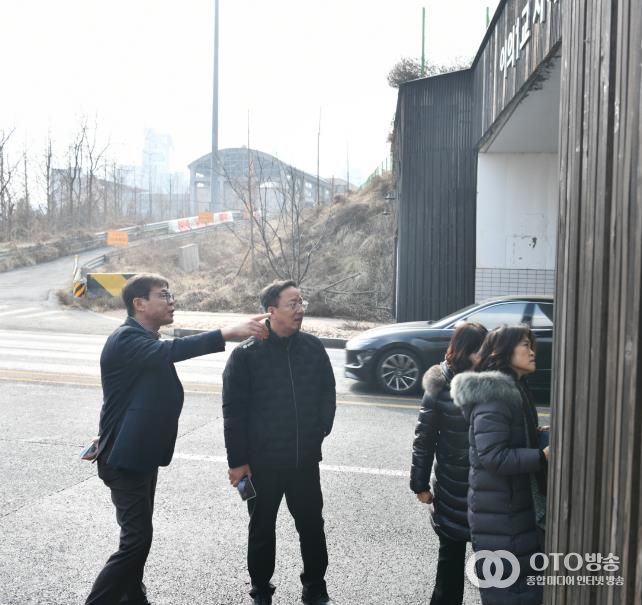 수원시 영통구 생생현장해결단, 이의1교 지하차도 주민 요구 사항 확인차 현장 행정