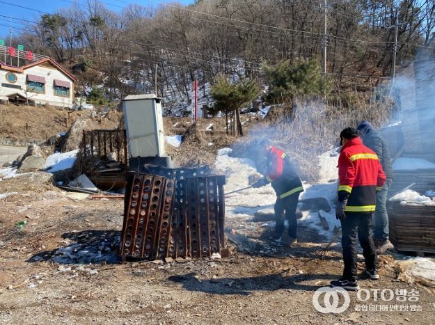 안성시, 설 연휴 대비 산림 인접지 불법소각행위 특별단속