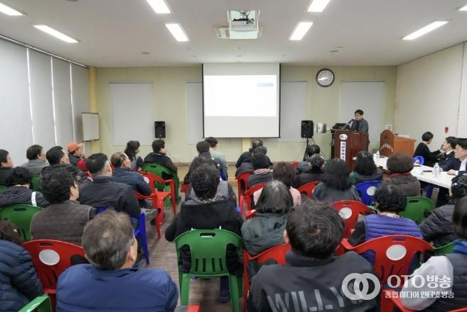 서천군, 서천특화시장 재건축사업 상인 설명회 개최