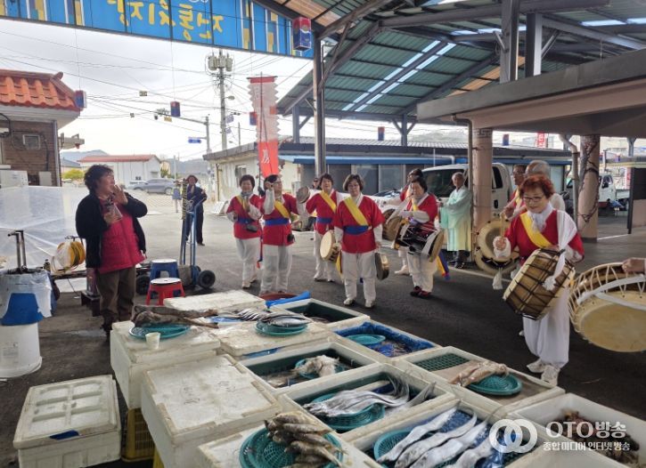 홍산면 주민자치회 정월대보름 지신밟기 행사