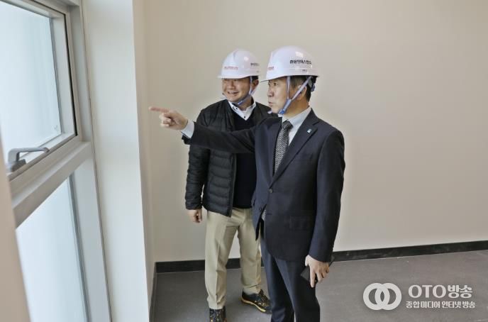 수원시 권선구, 서둔동 신청사 현장 마무리 점검