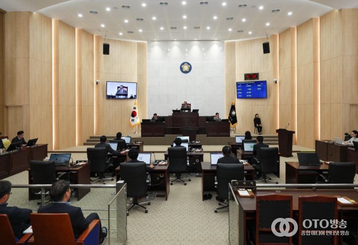 예산군의회, 제9대 마지막 임시회