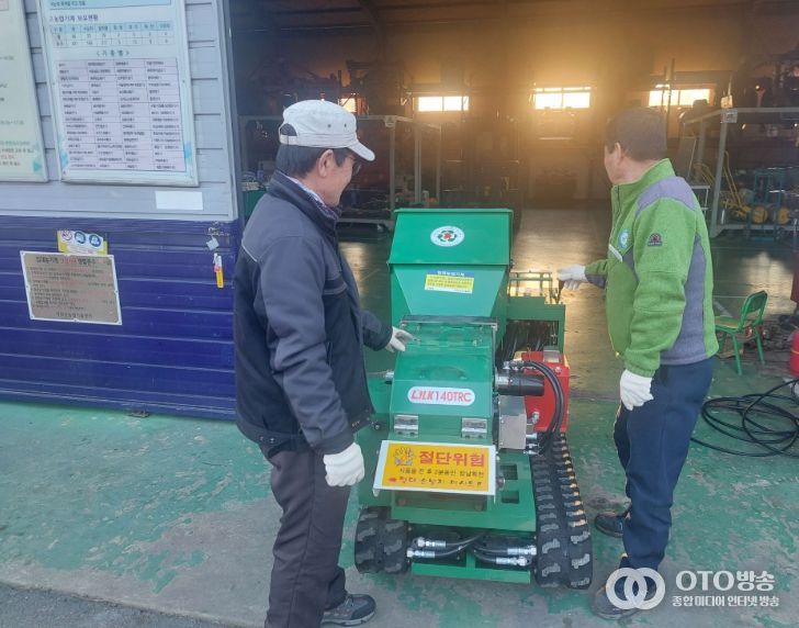 잔가지 파쇄기 이용 증가로 농업기계 안전사고 주의 당부