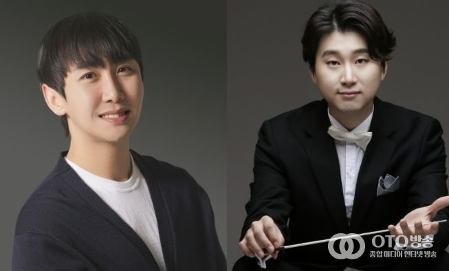 좌측 국악단 김현섭 예술감독, 우측 오케스트라 임동국 예술감독