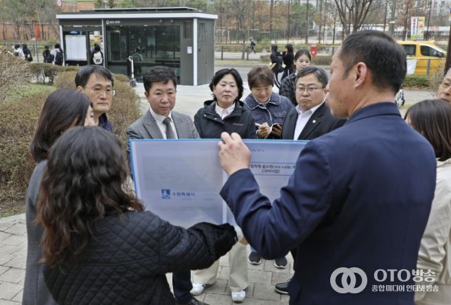 수원시 권선구, 시의원과 함께 금곡동 안전·환경점검