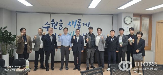 이오수 의원, 광교도청로 확장공사 관련 간담회 개최... 재검증 통해 주민 안전 최우선 반영해야